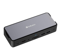 Verbatim USB-C Pro 2xHDMI DP RJ45 4xUSB 3xUSB-C SD microSD SSD 256GB - 1236426 - zdjęcie 1